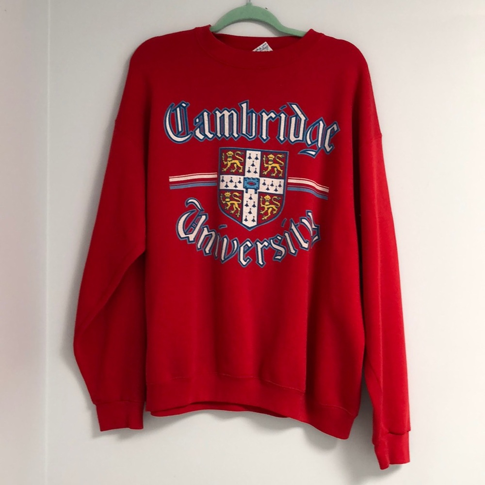 Vintage Cambridge university sweatshirt
